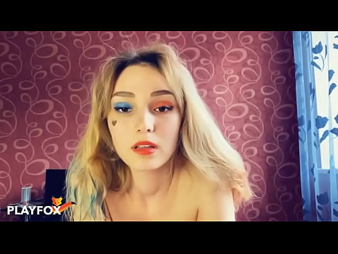 ❤️ Čarobna očala za virtualno resničnost so mi omogočila seks s Harley Quinn ❤ Fucking video pri nas